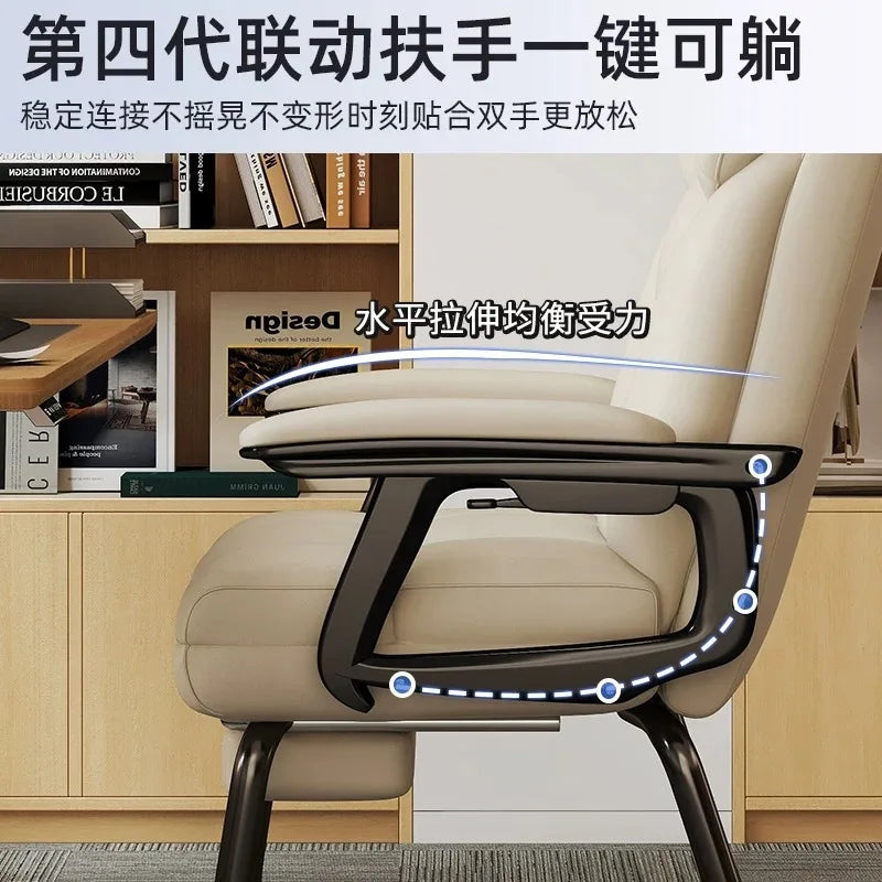 Office  Computer  Comfortable sedentary home seat Reclining lunch break Bow  Desk back  Dormitory