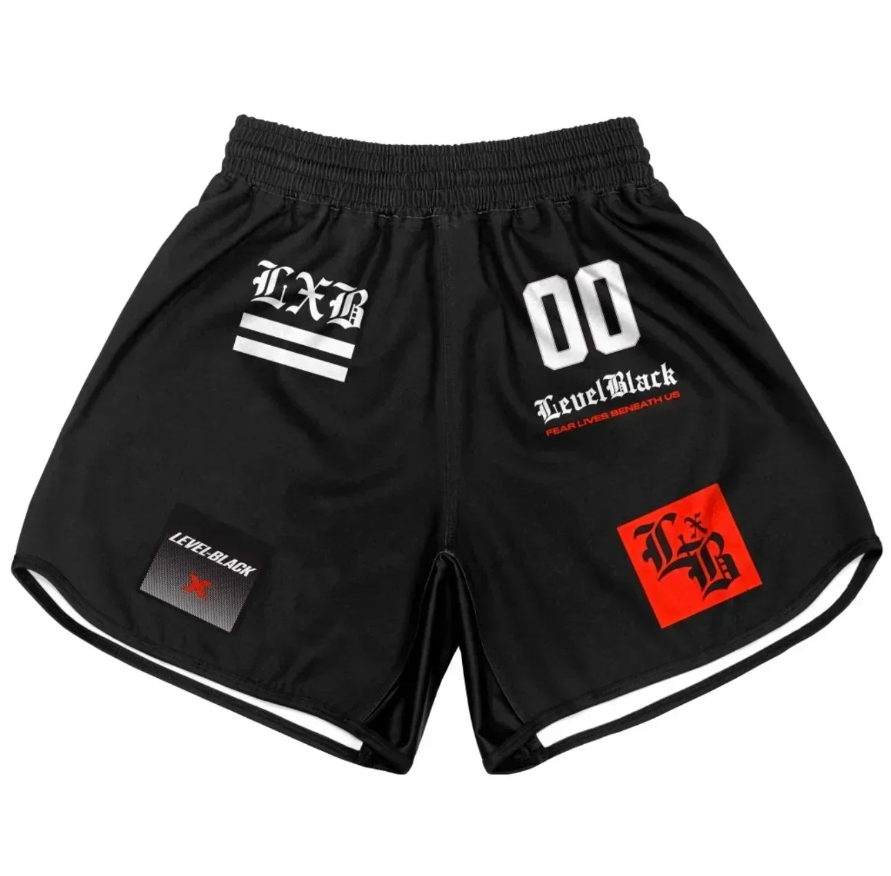CAMO CASUAL SHORTS Men Women LEVEL BLACK Casual Gym Shorts Oversized ADCC RASH GUARD Children Jersey Quick Drying Men's Clothing