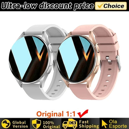 Smartwatch Women Watch 6 Health Monitoring Watch Waterproof Voice Assistant Bluetooth Call Smart Watch 2025 New Sports Watch