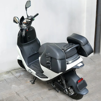 A Pair of 2 Black Motorcycle Hanging Bags, Suitable for Motorcycle Bags, Side Boxes, Side Bags, Tool Bags, Saddle Bags