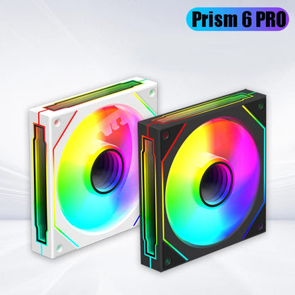 OEM Prism 6 PRO 120mm chassis fan ARGB Synchro 3-sided Infinity Mirror computer cooling fan