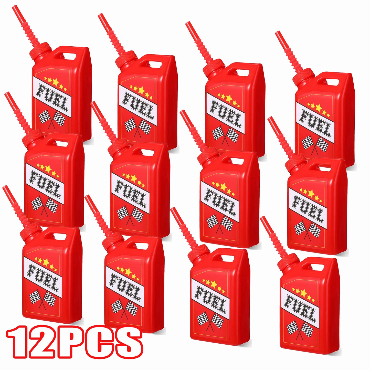 Race Car Cups, Drinking Cups with Straw Race Car Birthday Party Supplies Party Decorations for Kids Racing Car Theme