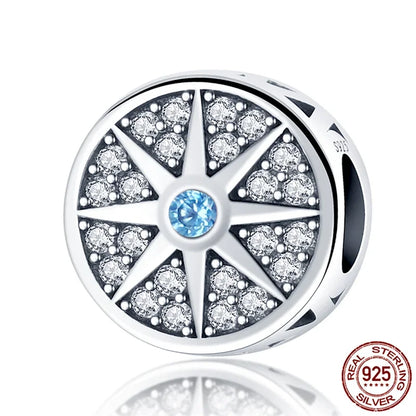 Hot Sale 925 Silver Color Evil Eye Charm Demon Eye Bead For Original  Bracelet&Bangle DIY Making Fashion Jewelry Gift