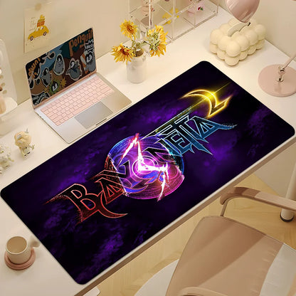 Game B-Bayonetta 3 S Mouse Pad Large Desk Mat Keyboard Ergonomic Office Rubber Game PC Non-slip Anti-fray Home Custom Best Price