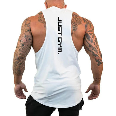 Men's Jogging Undershirt Workout Fitness Comfortable Sleeveless T-Shirt Outdoor Sports Running Fashion Breathable Loose Vest