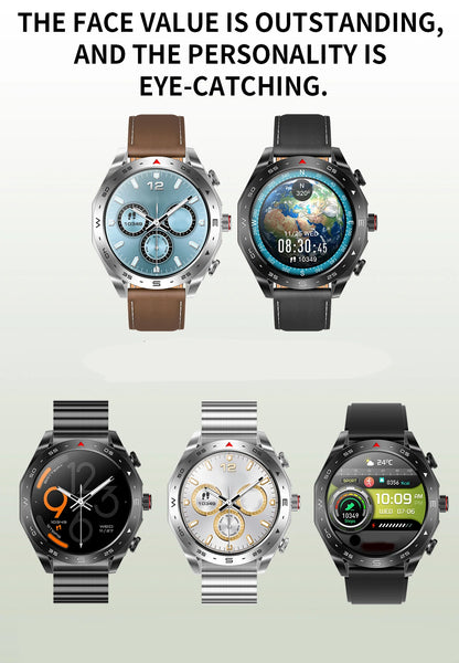2024 New Smart Watch TWS 2-in-1 Bluetooth Earphones AI Voice SIRI Wake Up Motion Trajectory Tracker Men's and Women's Smartwatch