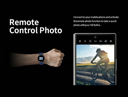 Smart Watch 8 Ultra New Color Matching GPS Compass Smartwatch Bluetooth call NFC IP68 Waterproof Health monitoring Reduction100%