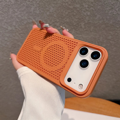 Magnetic Heat Dissipation Cooling Phone Case For iPhone 17 17 Pro 17 Pro Max 17 Air Shockproof Wireless Chagring 17 Series Cover