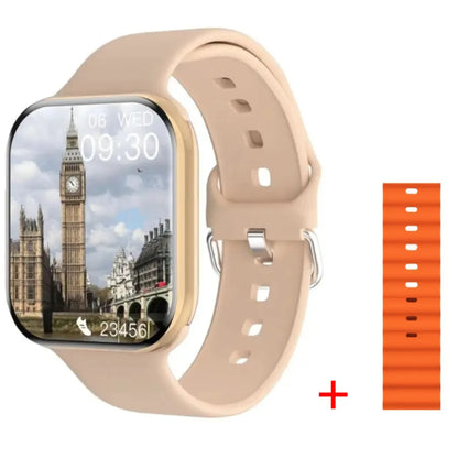 2025 NEW Smart Watch Wireless Charging Smartwatch Bluetooth Calls Men Women Watches Fitness Bracelet Custom Watch Face