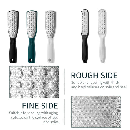 Double Side Foot Rasp Hard Dead Skin File Calluses Remover Foot Care Pedicure Grinding Tools Stainless Steel Beauty Tools