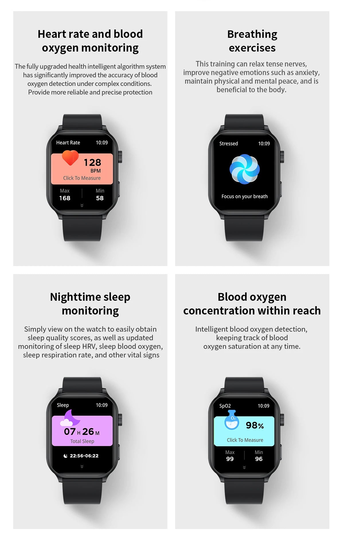 LIGE NEW Smart Watch Daily Monitoring Voice Assistant Wireless Call Notification Music Control Men Women Waterproof Smartwatch