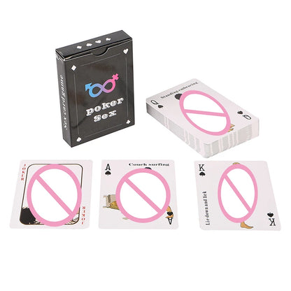 English & Spanish Sexual Position Cards Role Playing Adult Games Bedroom Commands Sex Toys For Couples 18+ Erotic Products