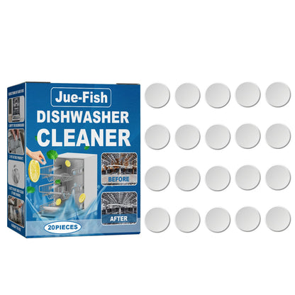 Jue Fish Dishwasher Cleaning Sheet Desktop Built-In Drawer Dishwasher Specific Stain Removal For Dishwasher Washing Machine