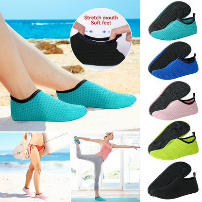 Men Women Kids Water Shoes Sports Beach Swimming Socks Anti Slip Fitness gym Yoga Dance Swim Surf Diving Underwater Beach Shoes