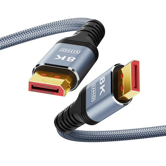 Vothoon Displayport 1.4 Cable 8K 60Hz Mini DP to DP Cable 4K Ultra HD Video Audio Cable for Laptop TV Xbox Projector Monitor