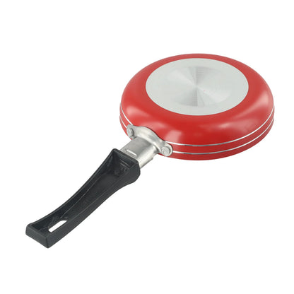 12/14/16cm Mini Frying Pan Non-Stick Steel Frypan Pot Saucepan For Cookware Home Cooking Tools Kitchen Utensils Random Color