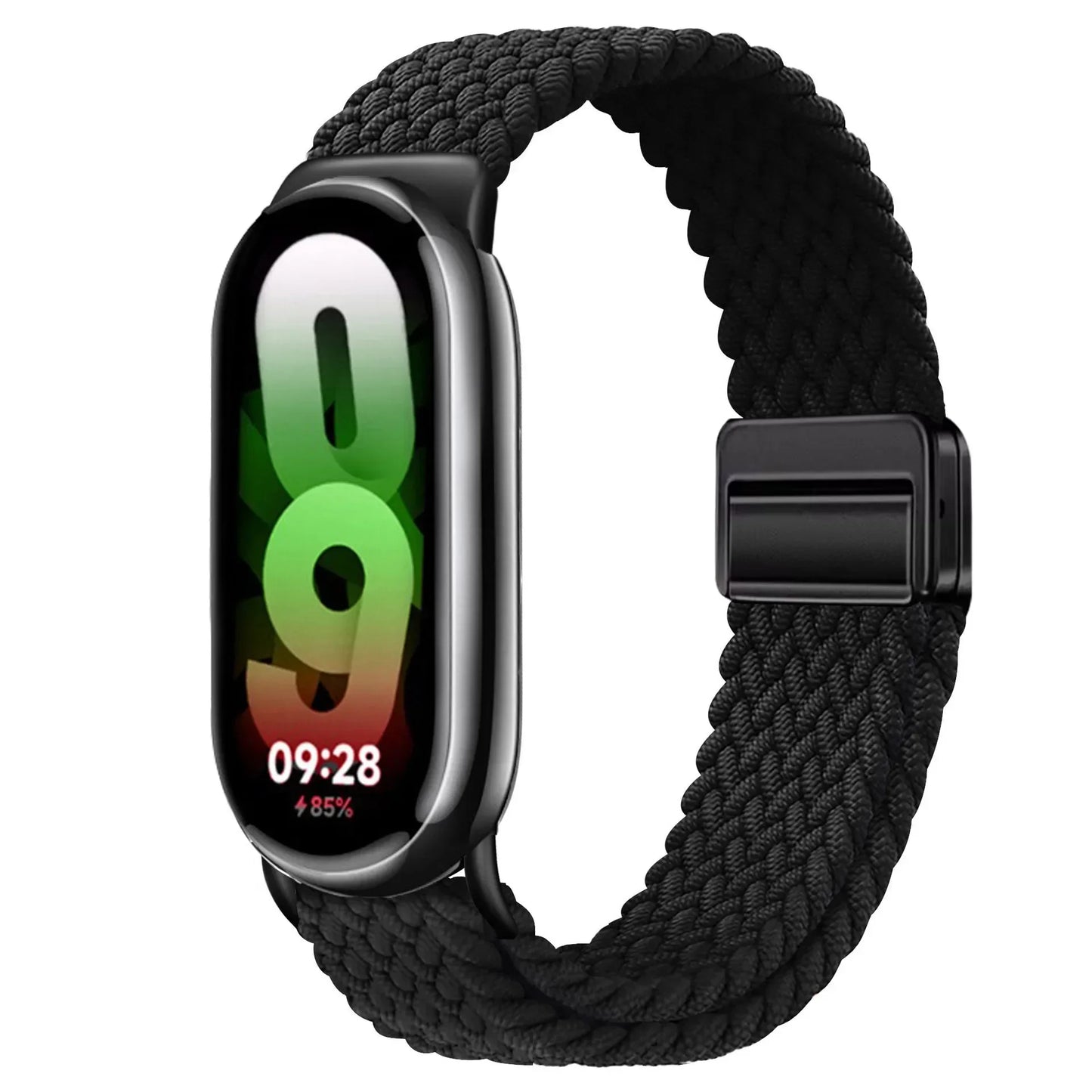 Braided Loop Strap For Xiaomi Band 9 8 Magnetic Buckle Mi band 9 Nylon Bracelet Comfortable Wristband For Mi Band 10 Accessories