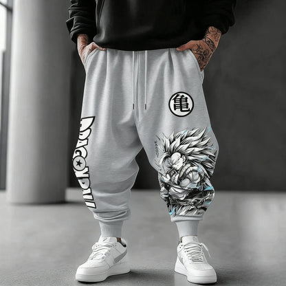 Dragon Ball Z Goku Anime Men Women Sweatpants Summer Streetwear Casual Pants Japanese Cartoon Print Hip Hop Trendy Y2k Clothes