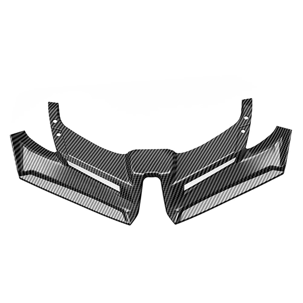 Motorcycle Front Fairing Aerodynamic Wing Cover Windshield Extension Lower Chin Fairing Accessory For Honda PCX160 2021-2024