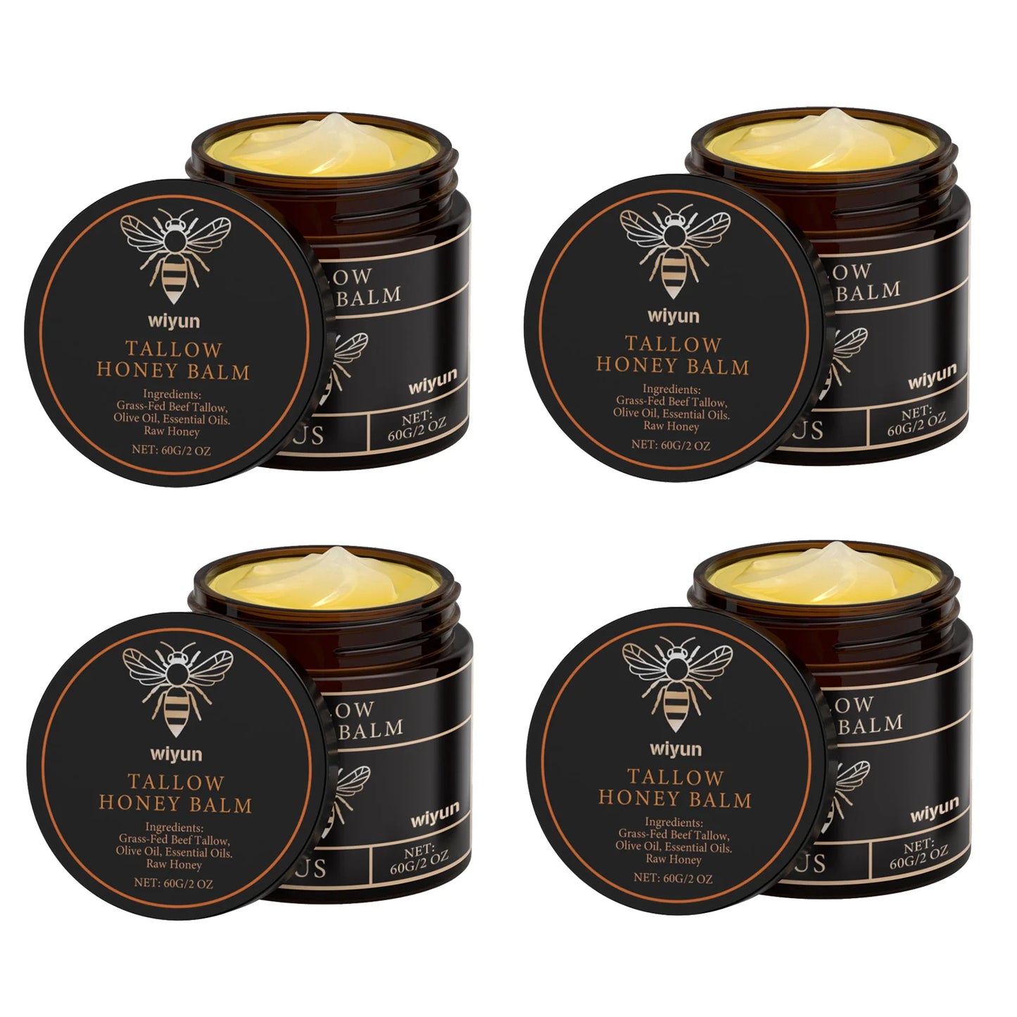 Beef Tallow Honey Moisturizing Cream Hydration Nourishing Korean Skin Care Bleaching Firming Face Body Moisturizer Lotion