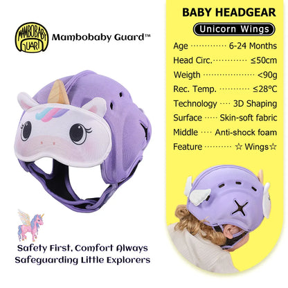 Mambobaby Guard Dropshipping 1 Safe Anti-Shock Baby Helmet Toddler Head Protector Infant Headgear Learn Crawl Walk for Bump Fall