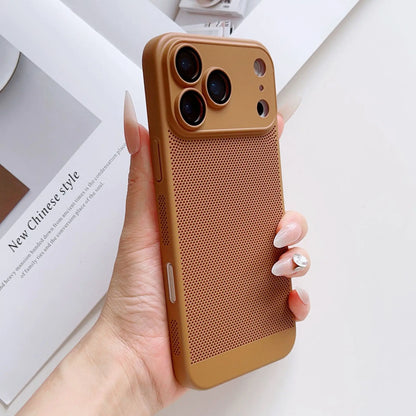 Cooling Phone Case Heat Dissipation For iPhone 17 17 Pro 17 Pro Max 17 Air Shockproof Breathable iPhone 17 Series Back Cover