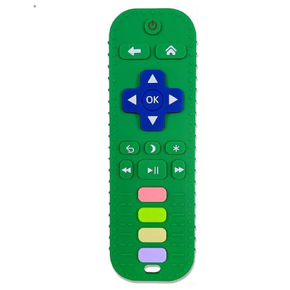 Baby Silicone Teether Toy TV Remote Control Shape Teething Chewing Toy soothing teething Pain Kids Teething Toy Baby Accessories