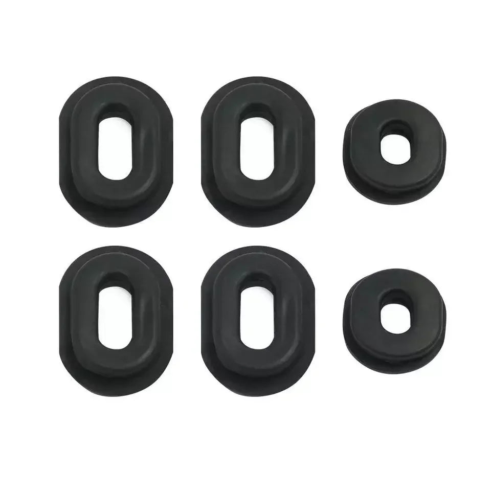 12pcs Motorcycle Modification Covers Motorcycle Body Side Cover Rubber Grommet Fairing Washer Bolts Motorcycle Accessories