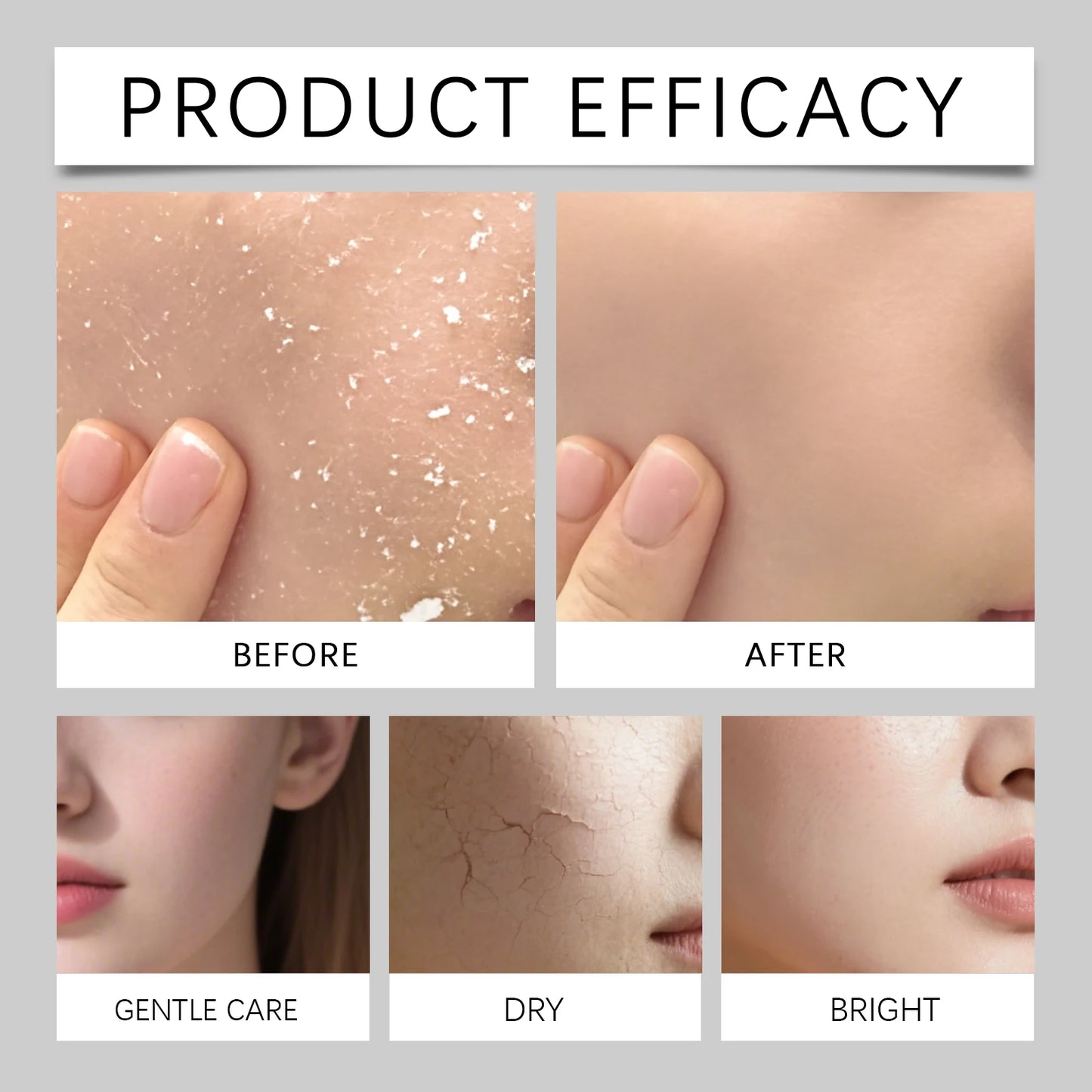 HOYGI 5 In 1 Fade Fine Lines Firming Face Serum Moisturizing Brightning Vitamin E Collagen Facial Essence Shrink Pores Skin Care