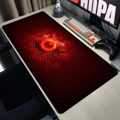 Cool hexagons Mouse Pad Large Computer Office Game Table Mats XXL Rubber Anti-slip Gaming Keyboard Mousepads Long Desk Pads