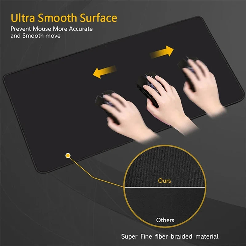 Mouse Pad Office Computer C-chrono T-trigger Desk Mat Table Keyboard Pad Laptop Gaming Accessories Mousepad Non Slip Mouse Mat