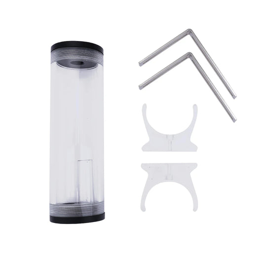 160mm/110mm Transparent Water Cooling Tank Acrylic Cylinder Water Reservoir G1/4 Thread Water Cooling Rasdiator For PC Computer