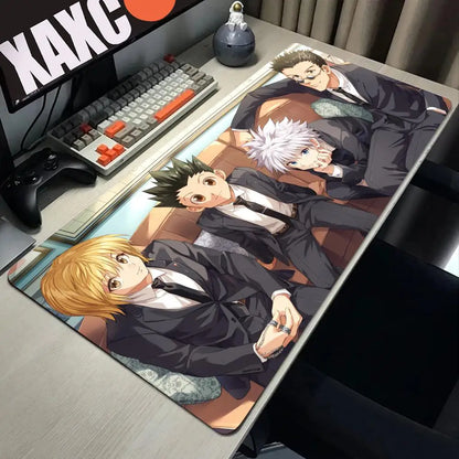 Mouse Pad Gamer Home New HD XXL MousePads Desk Mats Hunter x Hunter Natural Rubber Anti-slip Office Carpet Gamer Mice Pad