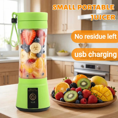 Portable Juicer Fruit And Vegetable Mixed Juicer USB Charging Wireless Juicer Home Appliance Suitable for Travel And Fitness