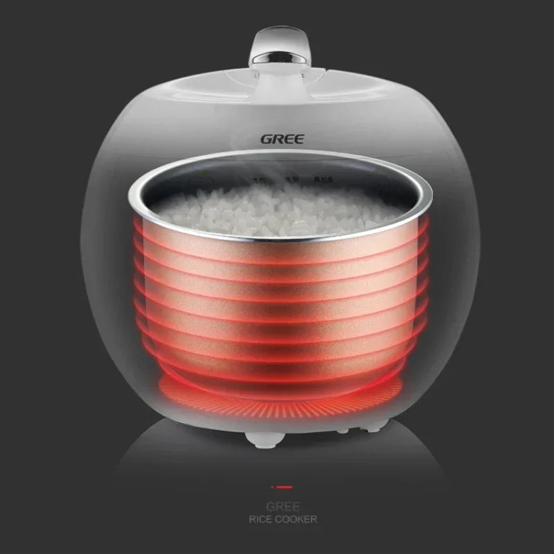 Kitchen Automatic Mini Home Apple Small 220V Electric Rice Cooker 2L Student Dormitory 1-2 People Rice Cookers Home Appliance