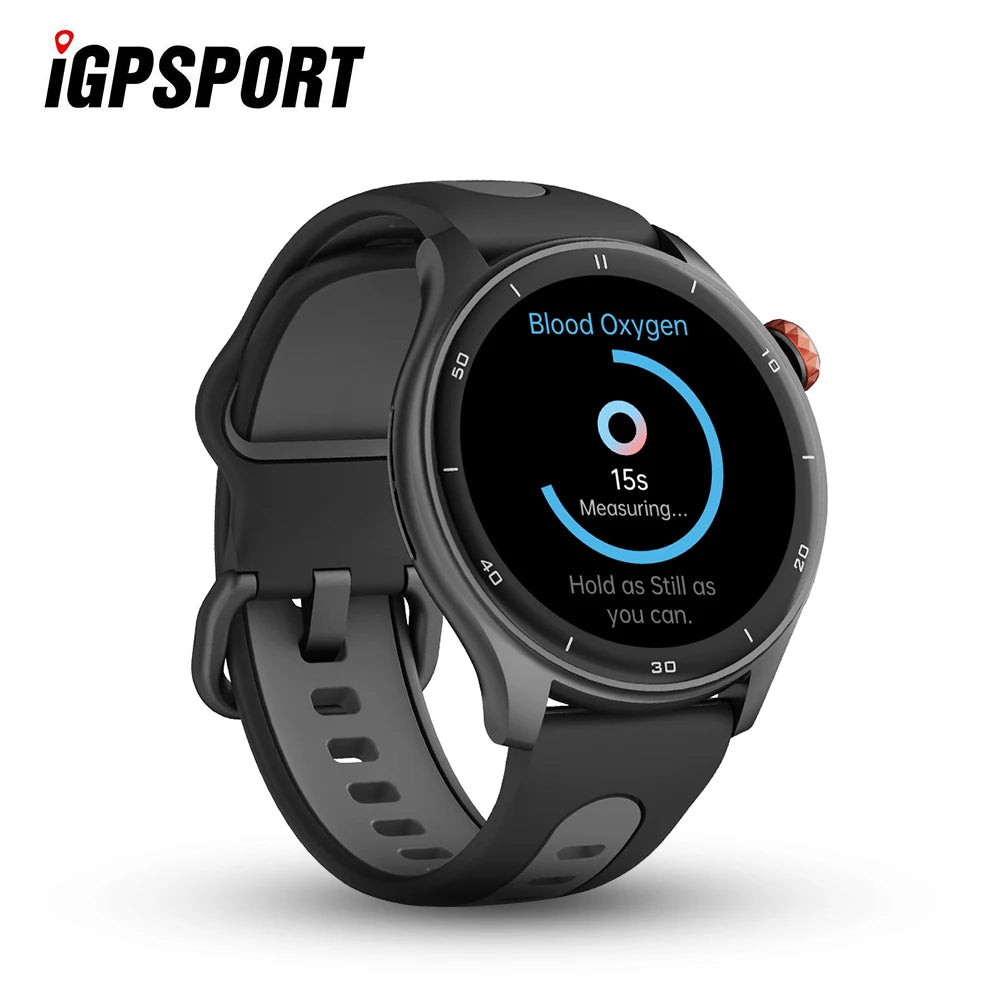 IGPSPORT GPS Fitness Tracking Data Monitoring Sports Watch For Swimming Running Hiking Jump Rope Yoga Over 50+ Other Workouts