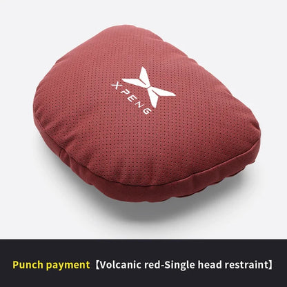 XPENG P5 P7 G3 G6 G9 X9 N5 F57 BETA Car Headrest Neck Support Seat Lumbar Cushion Breathable Soft Neck Pillow Auto Accessories