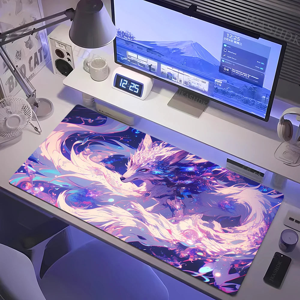 XXL Mouse Pad Gamer New HD Home Large Desk Mats MousePads Mouse Mat kawaii Fox Laptop Office Gamer Anti-slip Mice Pad Table Mat