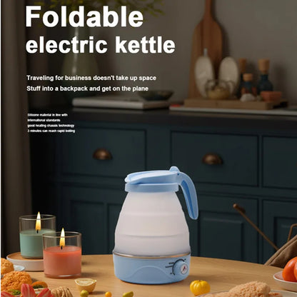 Adjustable Temperature Foldable And Portable Teapot Household Travel Electric Water Kettle Kitchen Appliances Water Boiling Pot