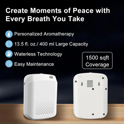 2026 Upgrade WiFi Smart Scent Air Machine for Home, Hotel, Spa, Office, 1500 Sq. 400ML Bluetooth Hotel Collection Diffuser