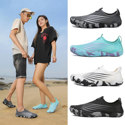 Unisex Shoes Swimming Water Yog Women Men Barefoot Outdoor Beach Sandals Upstream Aqua Shoes Nonslip River Sea Diving Sneakers