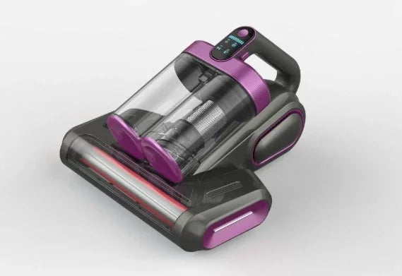 Cordless Mattress Vacuum Cleaner Bed Vacuum Cleaner Rotation Ultrasonic Tech Double-Cup Portable Handheld Vacuum