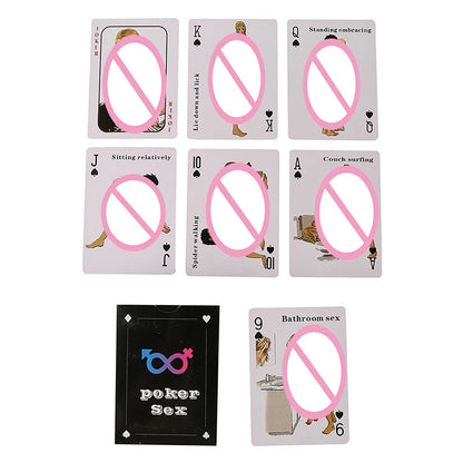 English & Spanish Sexual Position Cards Role Playing Adult Games Bedroom Commands Sex Toys For Couples 18+ Erotic Products