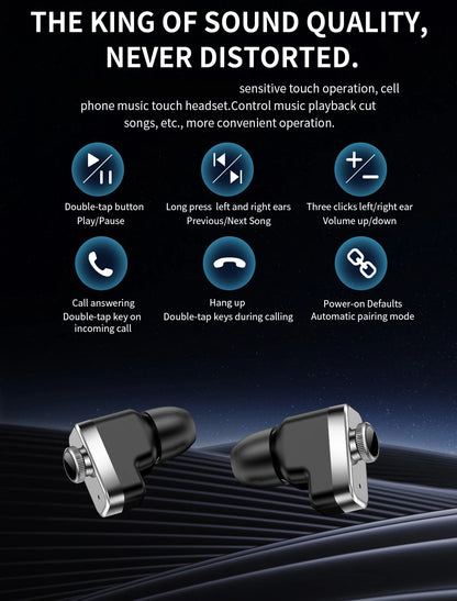 2024 New Smart Watch TWS 2-in-1 Bluetooth Earphones AI Voice SIRI Wake Up Motion Trajectory Tracker Men's and Women's Smartwatch