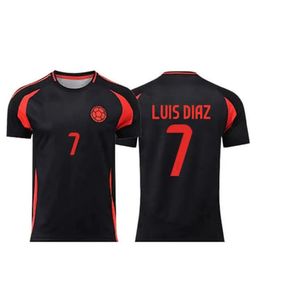 Colombia Men's Streetwear Football Quality 3d Printed Quick Drying Breathable Couple Tees For Men_women Short Sleeve T-Shirt