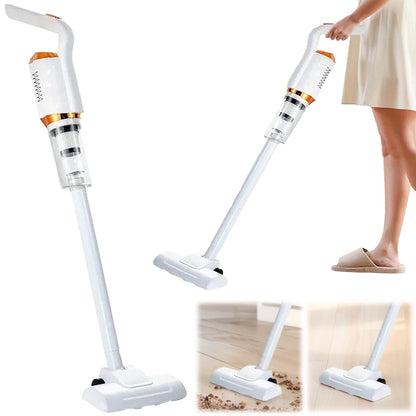 Handheld Wireless Vacuum Cleaner USB Rechargeable 2000mAh Mopping Machine Large Suction Vacuum Cleaner for Vehicle Home Cleaning