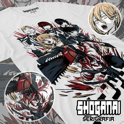 Chainsaw Man Peripherals T-shirt reze print tees Comfortable Oversized men women tops streetwear hip hop fashion Short sleeves