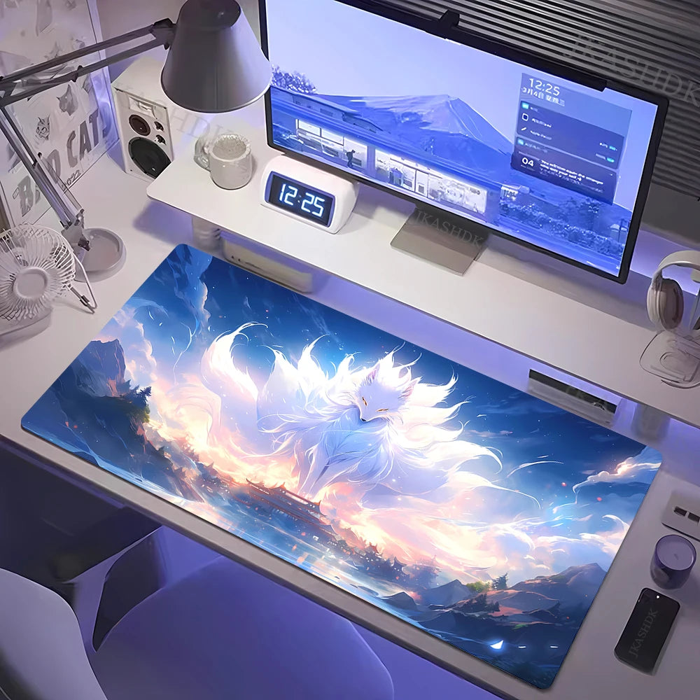 XXL Mouse Pad Gamer New HD Home Large Desk Mats MousePads Mouse Mat kawaii Fox Laptop Office Gamer Anti-slip Mice Pad Table Mat