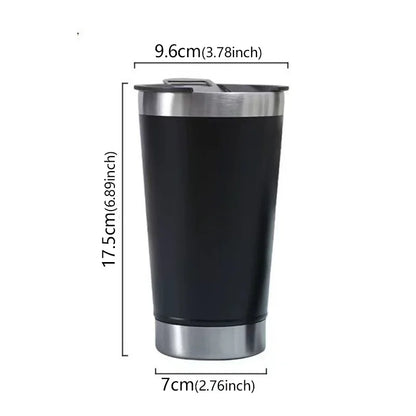20oz Creative Stainless Steel Beer Cup with Bottle Opener Similar Tumbler Thermos water Bottle Opener mug thermal termos for tea