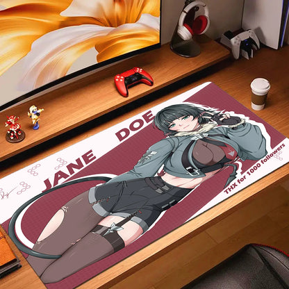 Zenless Zone Zero Jane Doe electronic sports Mousepad Desktop gaming Lockedge Computer Office High definition printing Mouse Pad